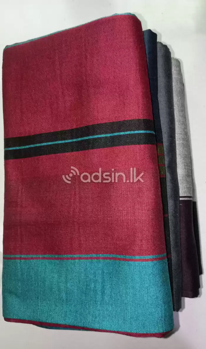 100% Handloom cotton sarong
