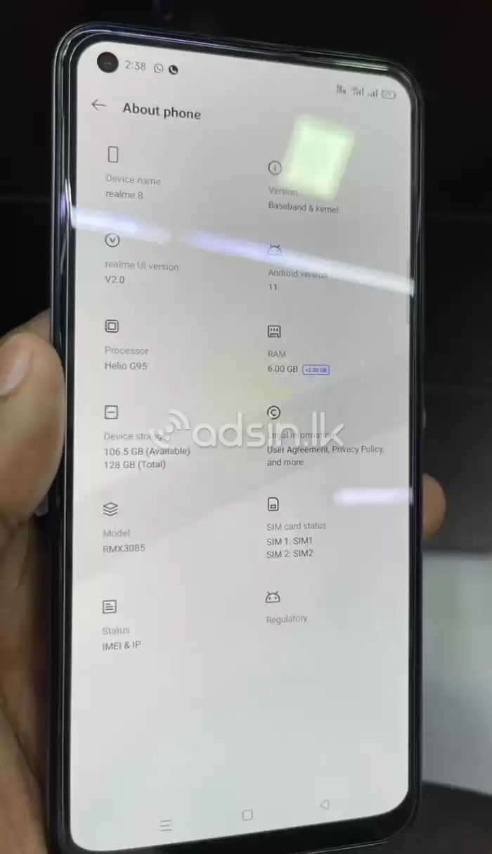 Realme 8 Realme 128 (New)