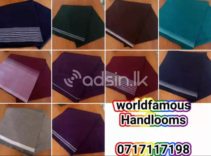 100% Handloom cotton sarong