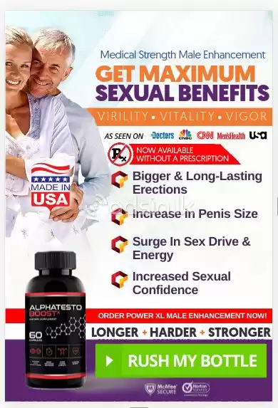 Alphatesto boost X 60 Capsules in Sri Lanka 