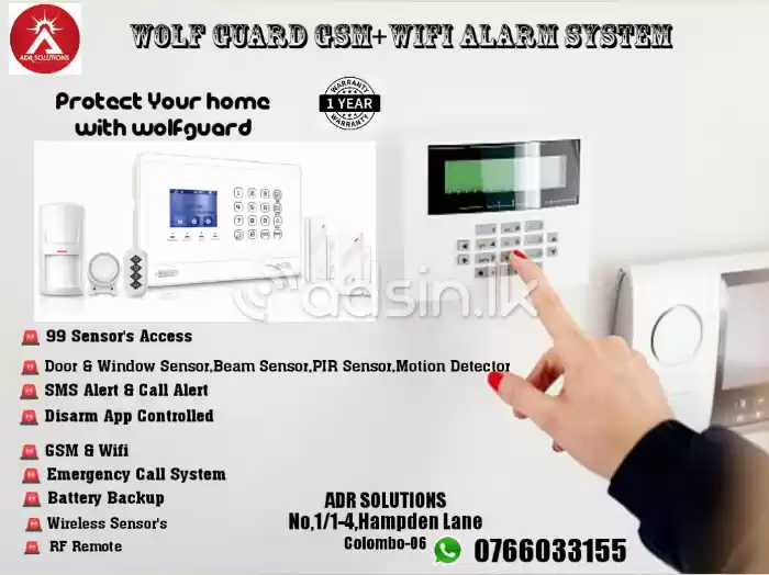 Wolf guard GSM BURGLAR ALARM SYSTEM 