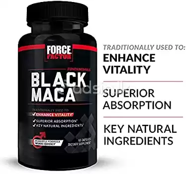 Force Factor Black Maca 60 Capsules in Sri Lanka 