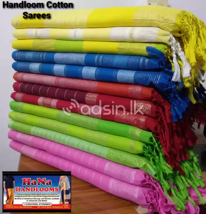 Handloom Cotton Sarees