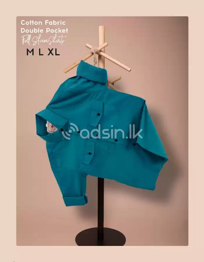 Double pocket cotton full sleave shirt