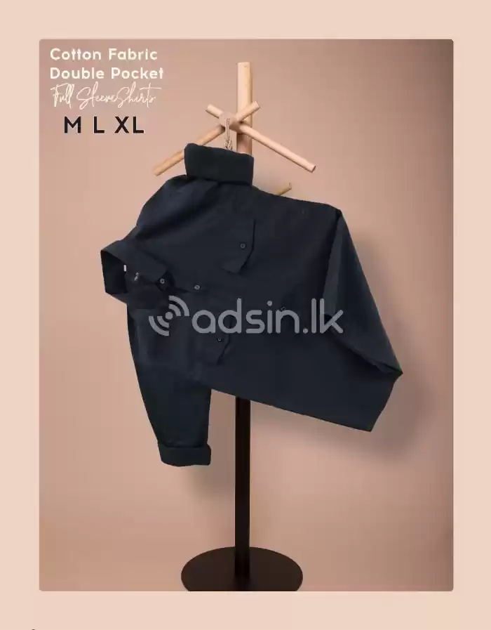 Double pocket cotton full sleave shirt