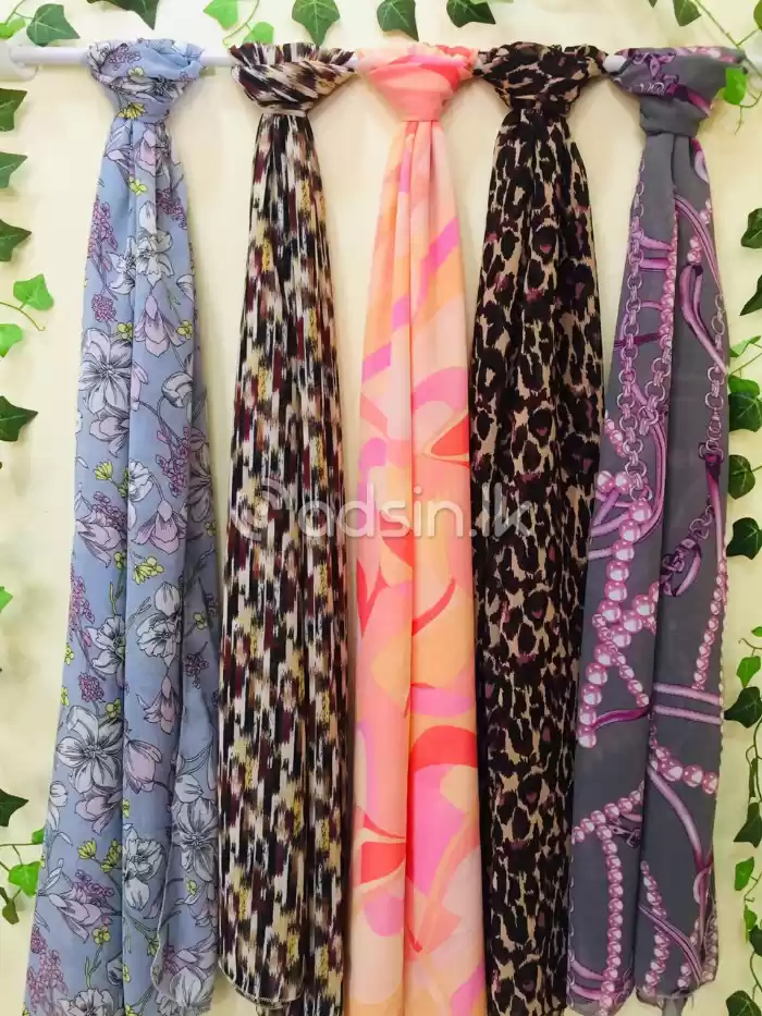 Chiffon shawls
