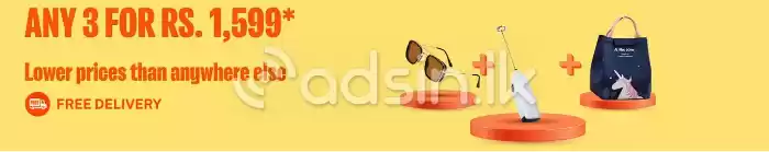 Buy any 03 items just for 1899 only with free delivery!