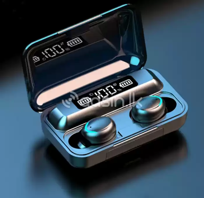 F9 Gaming Ear buds With mini Power bank