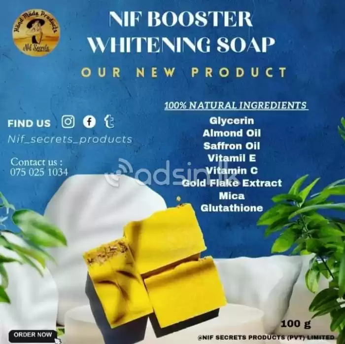 Nif Booster Whitening Soap