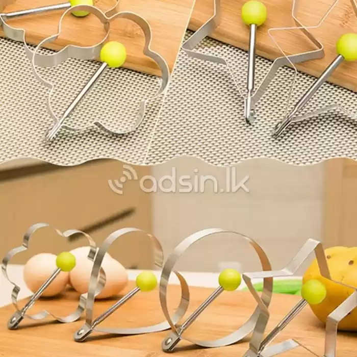 Stainless steel omelette maker