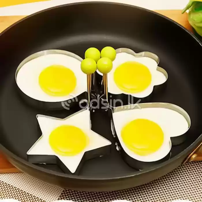 Stainless steel omelette maker