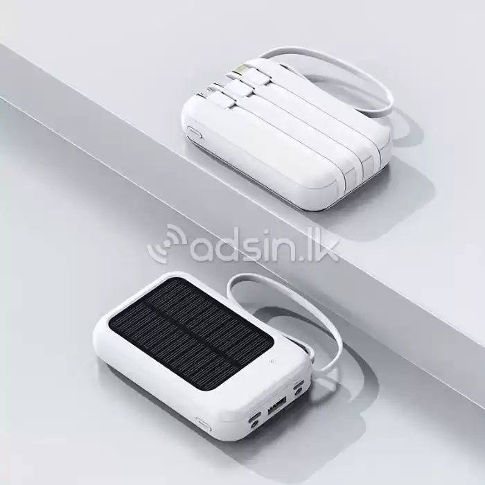 S-128 10000mAh Solar Charging Power Bank