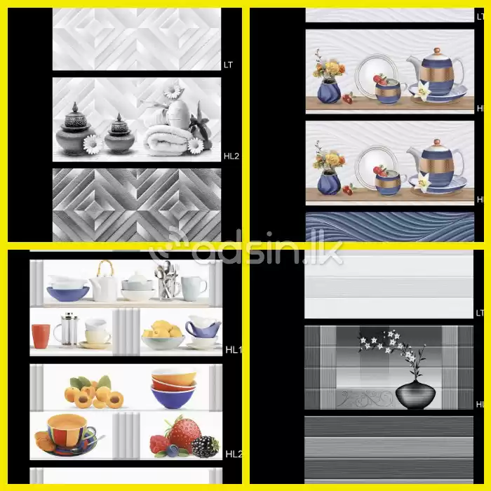 Tiles, Bathroom accessories & other items