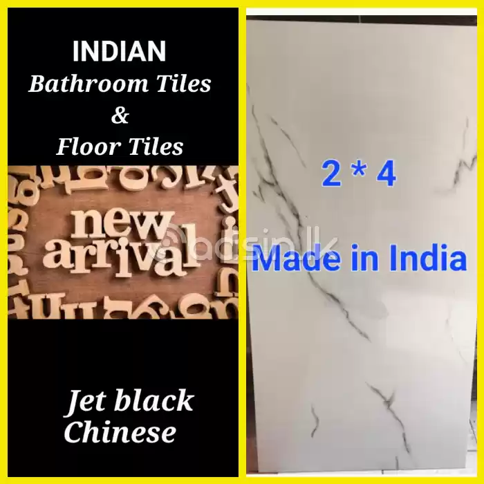 Tiles, Bathroom accessories & other items