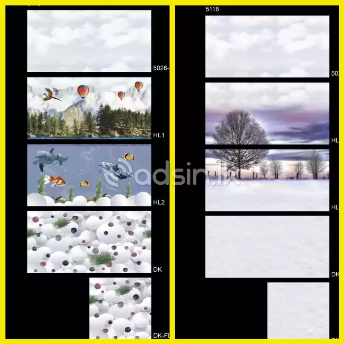 Tiles, Bathroom accessories & other items