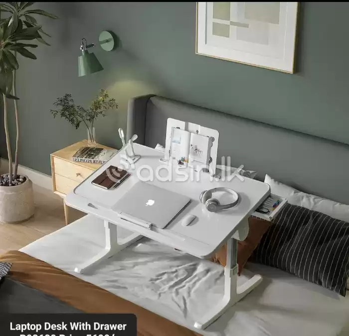 Laptop Desk With Drawer