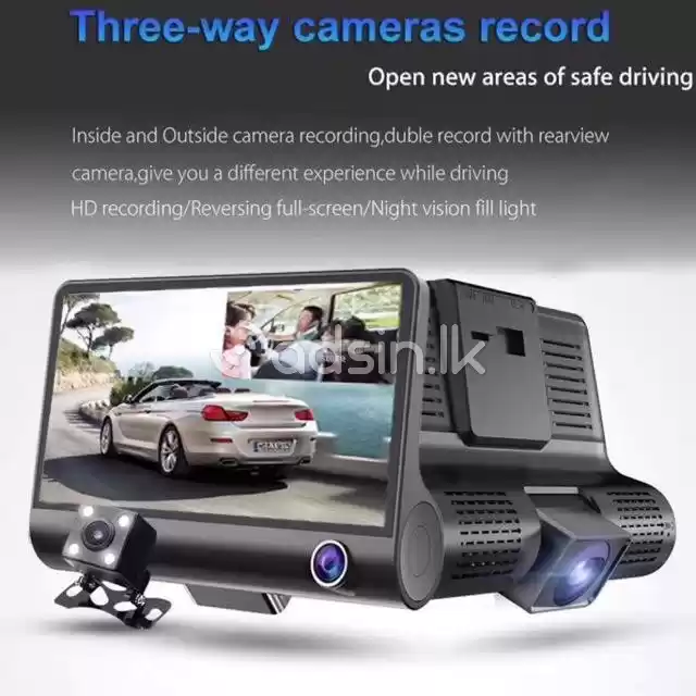 4 inch Dual Lens Car DVR