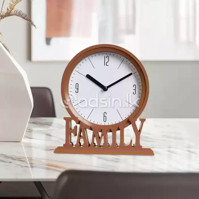 Family And Love Latter Clock