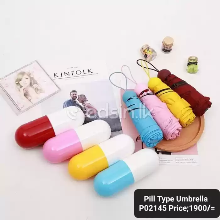 Pill Type Umbrella