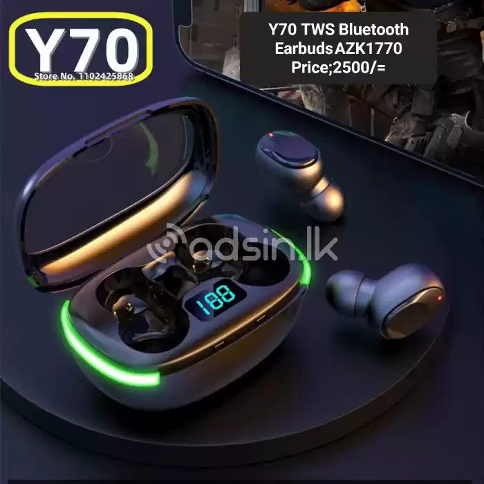 Y70 TWS Bluetooth Earbuds