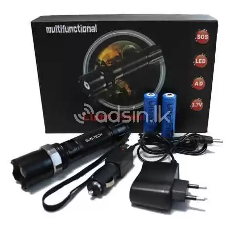 SWAT Multifunctional Rechargable Flash Light (P00146)