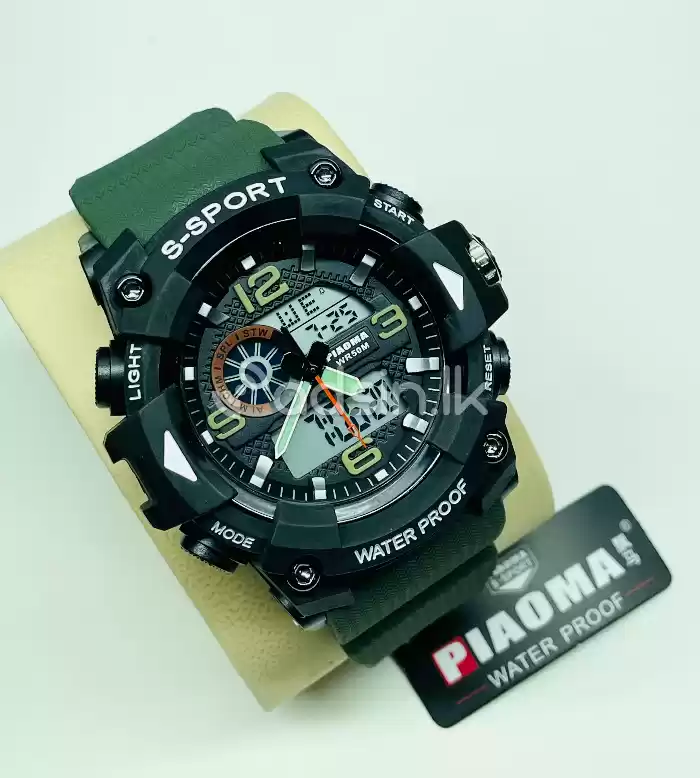 PIAOMA DUAL TIME SPORTS WATCHES