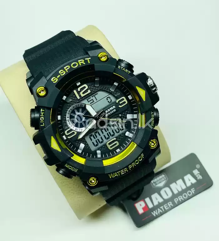 PIAOMA DUAL TIME SPORTS WATCHES
