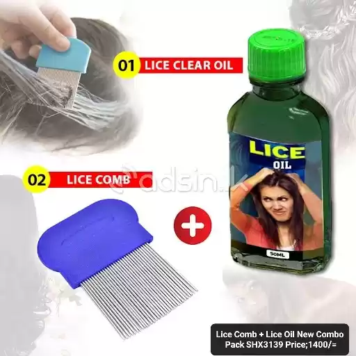 Lice Comb and lice oil comb