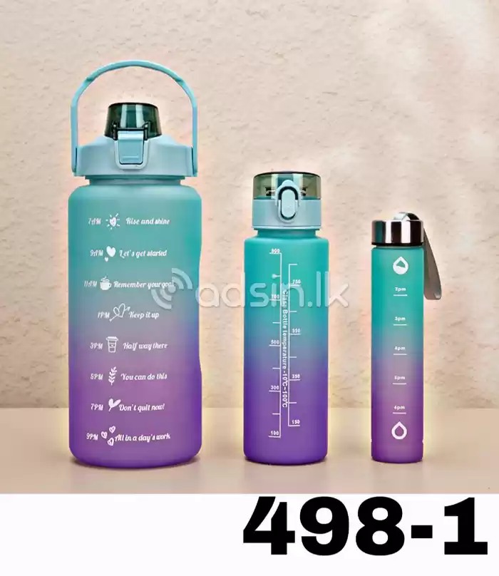 3 in 1 Water bottle set