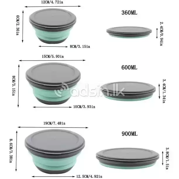 3 in 1 collapsible basket