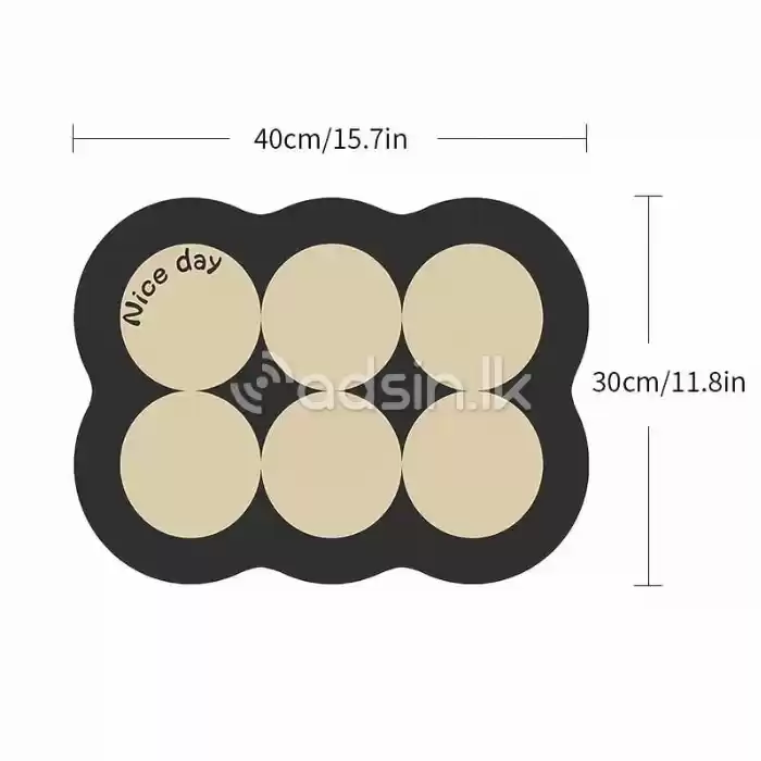 Kitchen absorbent mat