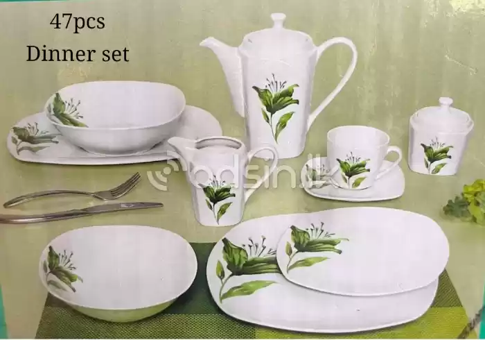 47pcs ceramic dinner set