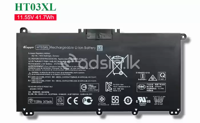 Dell laptop battery HT03XL