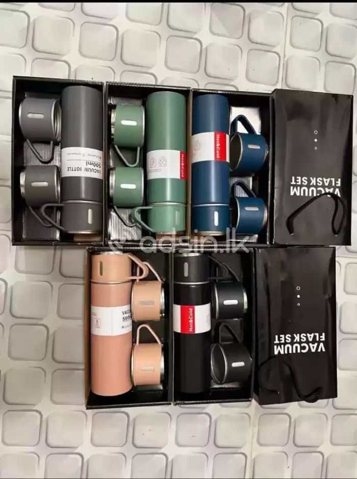 Stainless Steel Vacuum Flask set