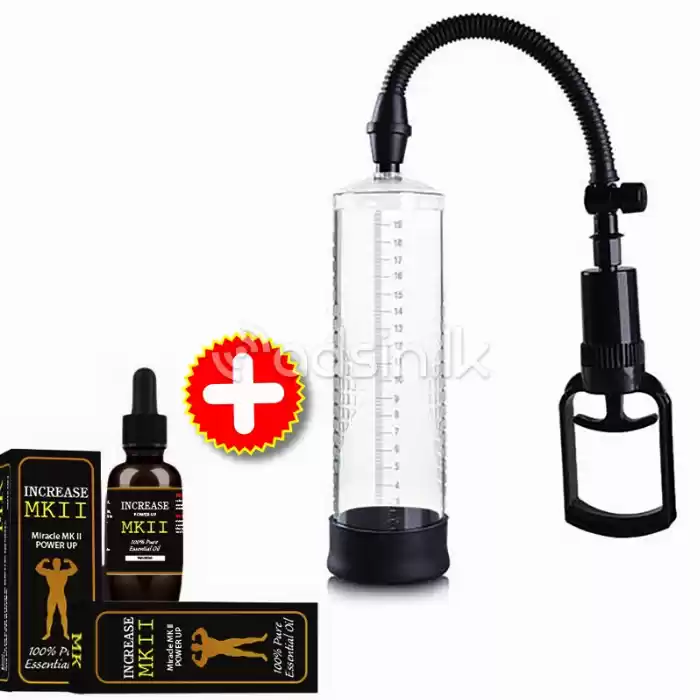 Men's Boosting Oil with Pump Machine