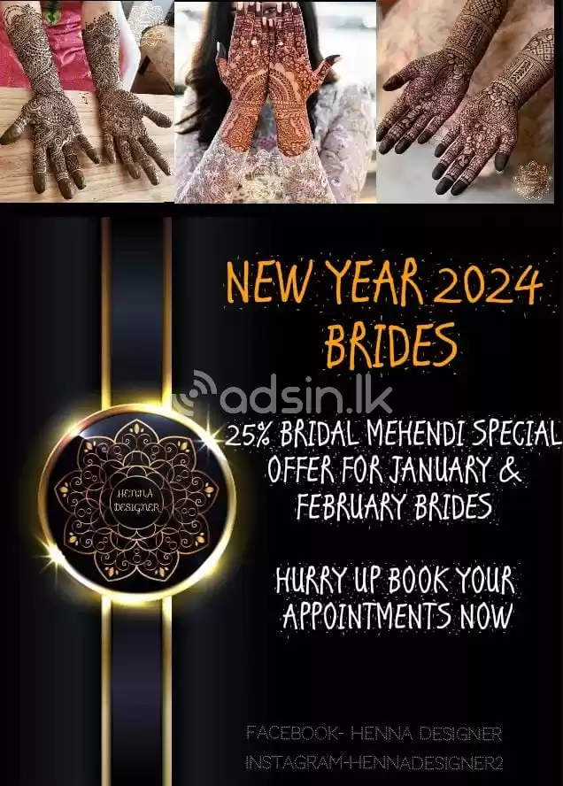 Bridal mehendi special offer