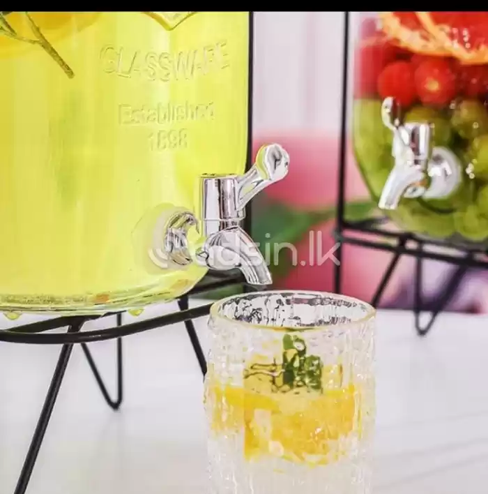 Single juice dispenser