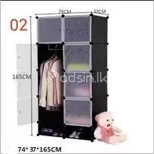 New DIY 8 Doors Cubes Wardrobe + Shoe Rack