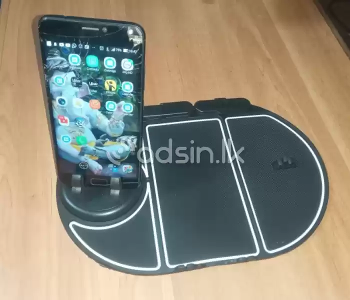 CAR Dashboard MAT Keys Mobile Phone Stand Holder Pad