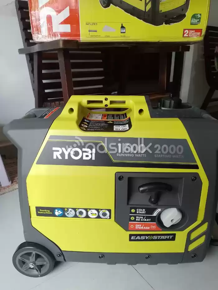 Digital Inverter Generator - Ryobi Brand - Australia