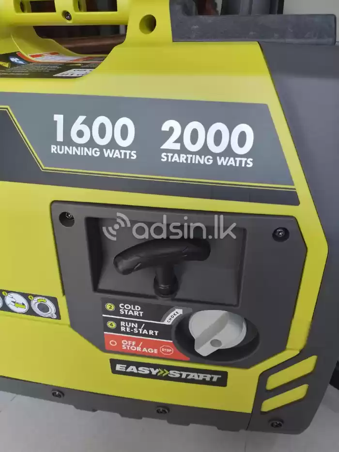 Digital Inverter Generator - Ryobi Brand - Australia
