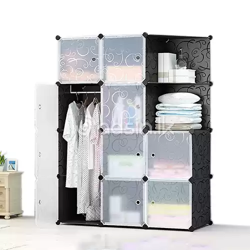 DIY 10 Cubes Storage (Wardrobe)