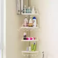New Bathroom 4 Trays Corner Rack (තැටි කෝනර් රාක්කය)