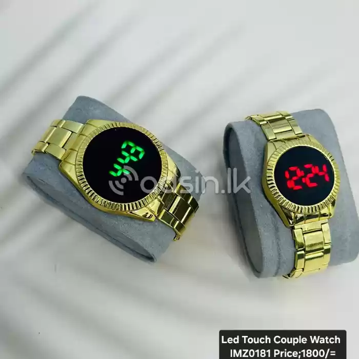 Led Touch Couple Watch