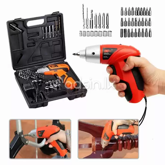 New Mini Rechargeable Screwdriver (45pcs set)