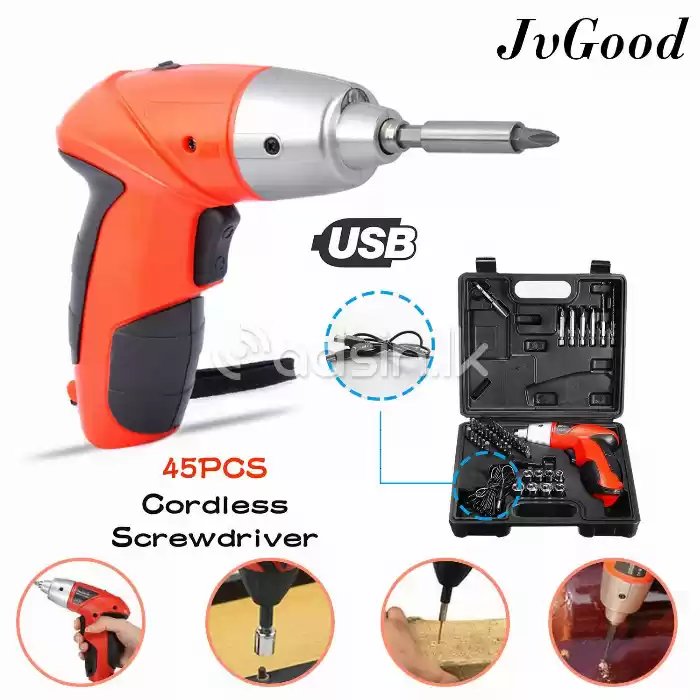New Mini Rechargeable Screwdriver (45pcs set)