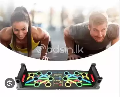Foldabing & Adjustable Push-Up Board - Home Gym