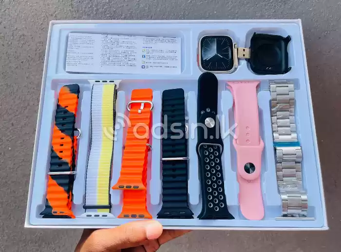 RB01 Plus 7 in 1 Strap  Smart Watch