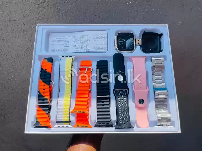 RB01 Plus 7 in 1 Strap  Smart Watch