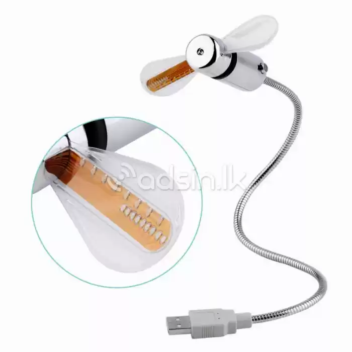 Mini Led Usb fan Programmable ( Rs. 1150/=)
